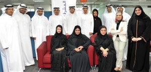 Emirati staff at Mashreq