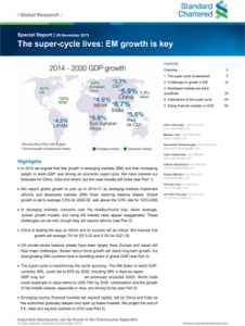 The super-cycle lives: EM growth is key