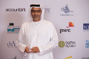 H.E. Riyad Abdul Rahman Al Mubarak, Chairman of AAA, scooped the 'Outstanding Contribution to the Accountancy Profession' award